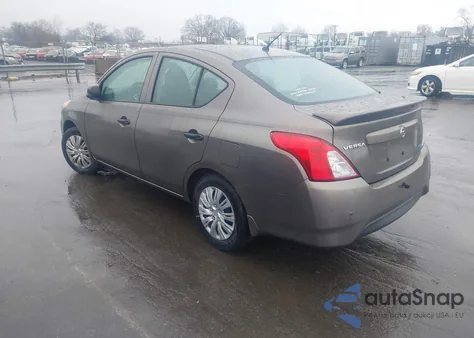 2015 Nissan Versa 1.6 S+ from USA, damaged, VIN 3N1CN7AP9FL837346